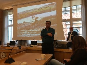 Ordfører Petter Rukke talte for lang tunnel under Rv.7 Hardangervidda - både av hensyn til bilister og villrein.